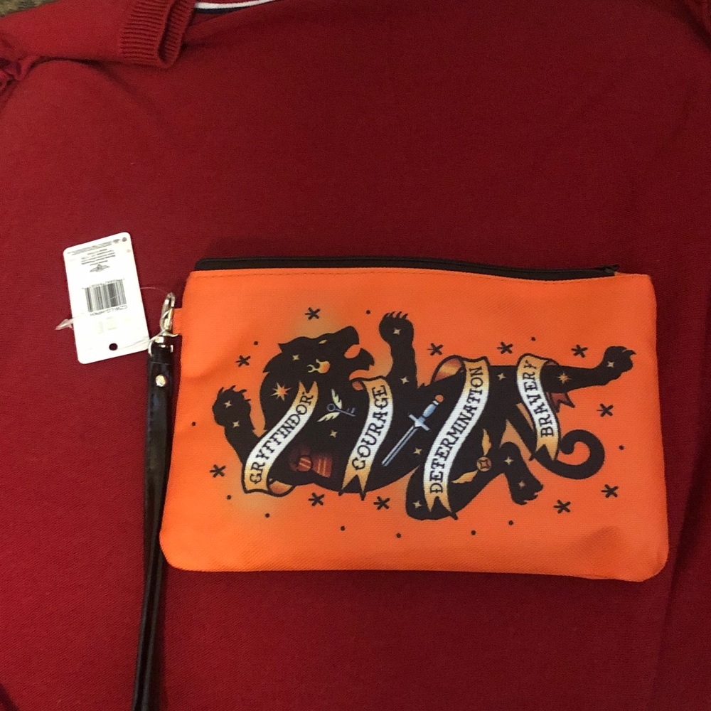 Buckle-Down Orange Gryffindor Courage Wristlet